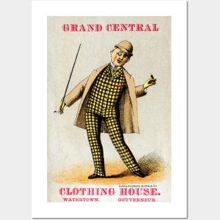 1880 Grand Central Clothing Posters and Art